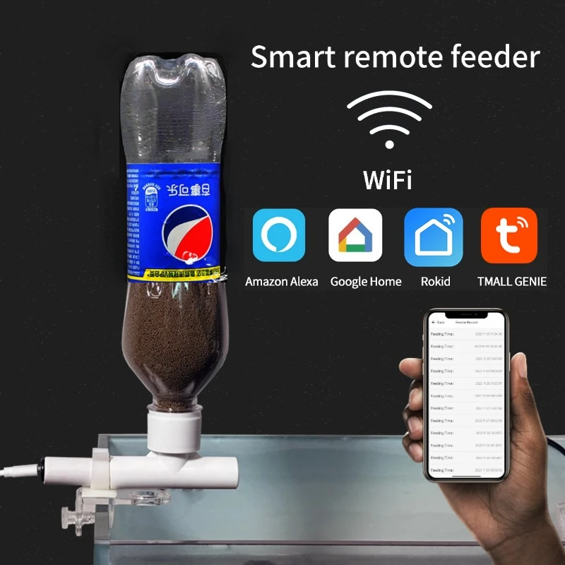 Aquarium Fish Feeder Automatic - Электронная сигарета с дистанционным управлением, умная