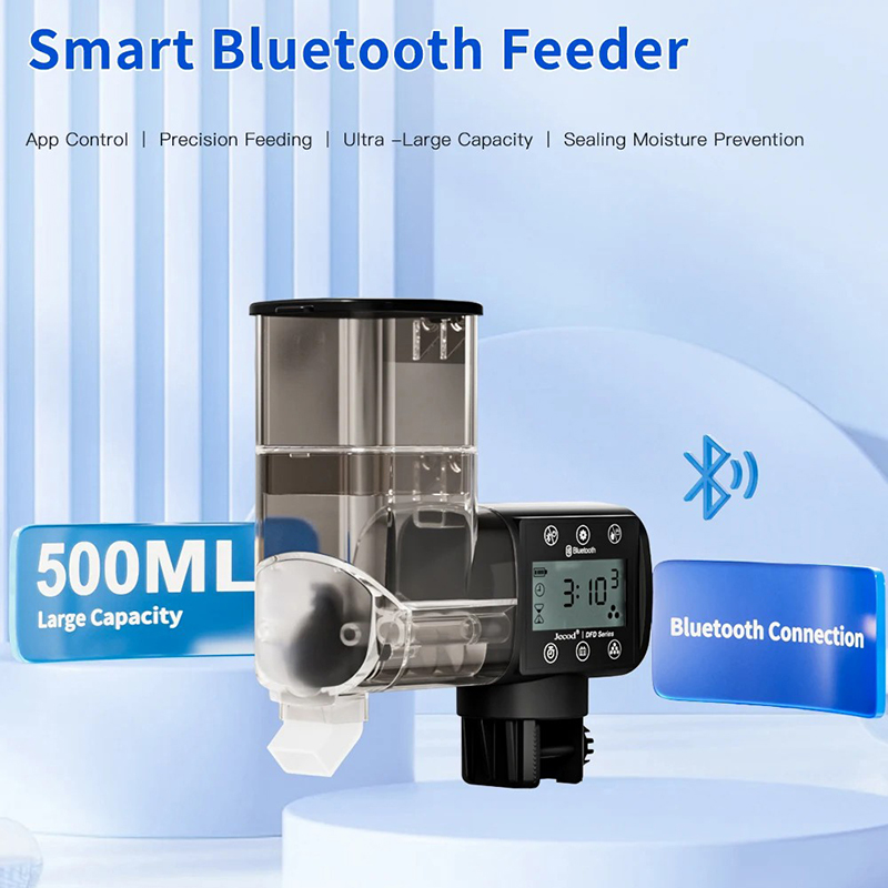 Aquarium Fish Feeder Automatic - Автоматическая кормушка для аквариумных рыб Jebao