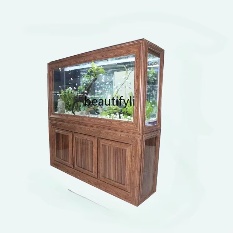 Aquarium Fish Live - Китайский аквариум, большой аквариум для гостиной,