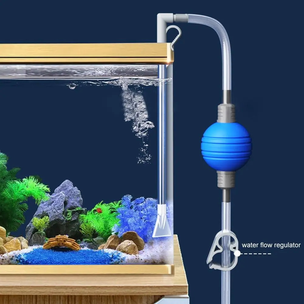Aquarium Fish Tank Cleaner - Водообменник для аквариума, очиститель гравия для