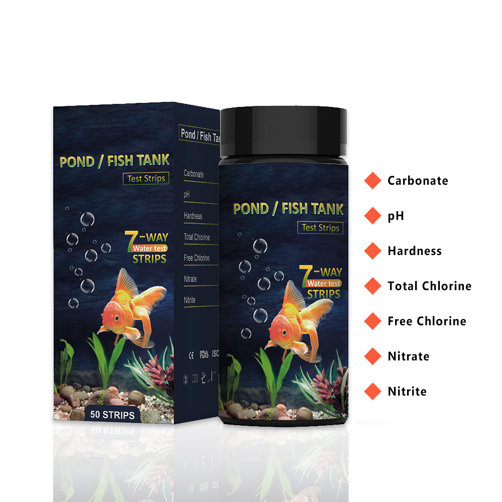 Aquarium Fish Freshwater - Тест-полоски для аквариума 7 в 1,