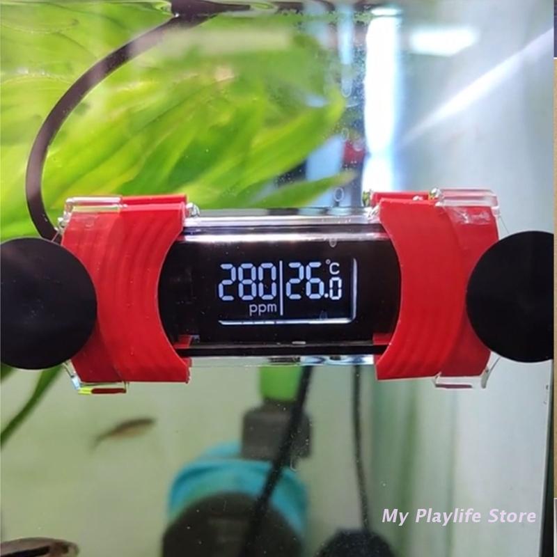 Aquarium Fish Freshwater - Цифровой погружной термометр для аквариума, присоска,
