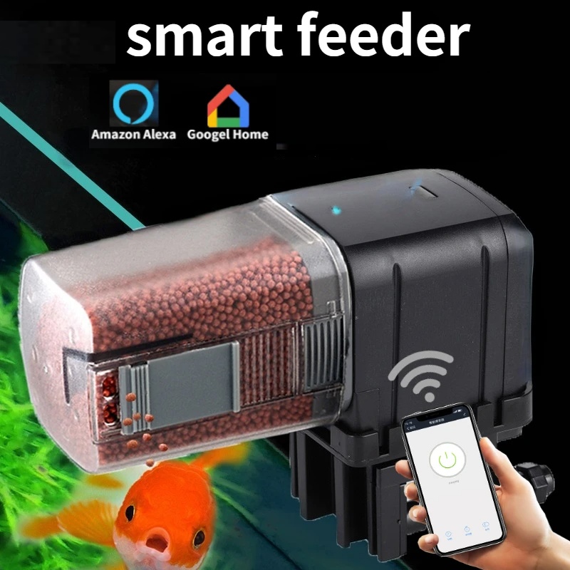 Aquarium Fish Feeder Automatic - Кормушка для рыбы с Wi-Fi, автоматическая