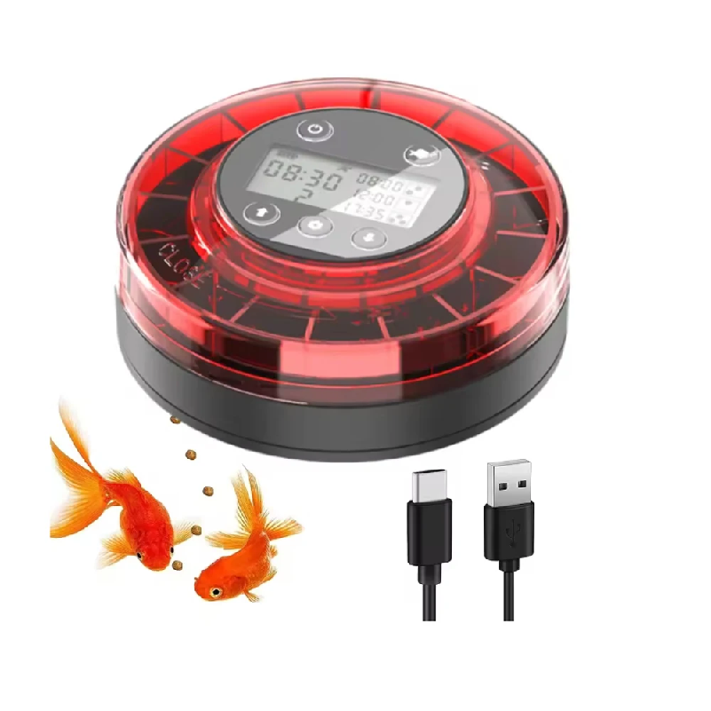 Aquarium Fish Feeder Automatic - Автоматическая кормушка для рыб в аквариуме,
