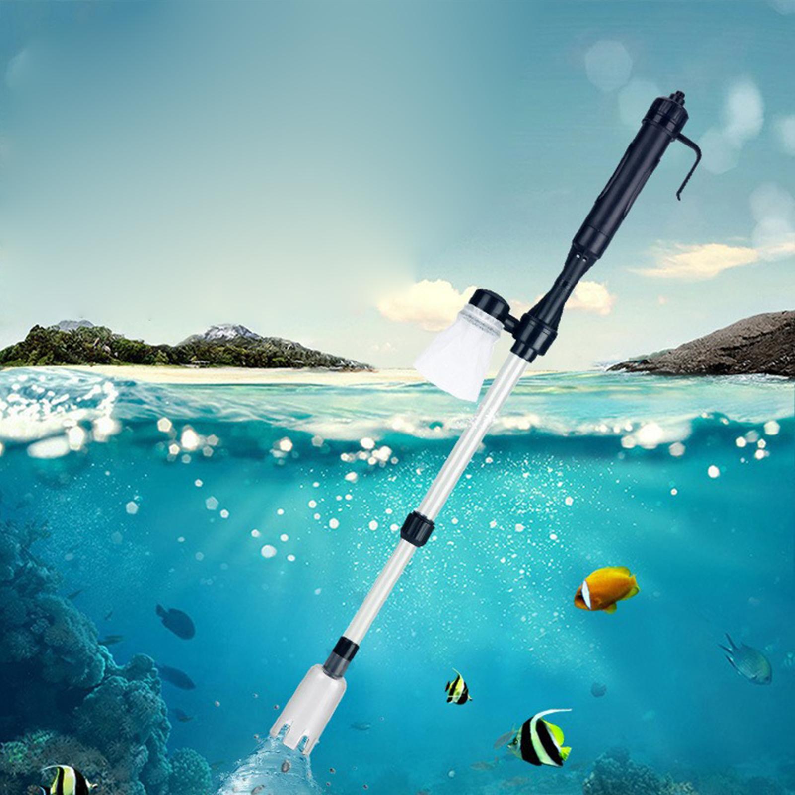 Аквариумный пылесос 3 в 1 для  – обзор и цена Aquarium Fish Tank Cleaner