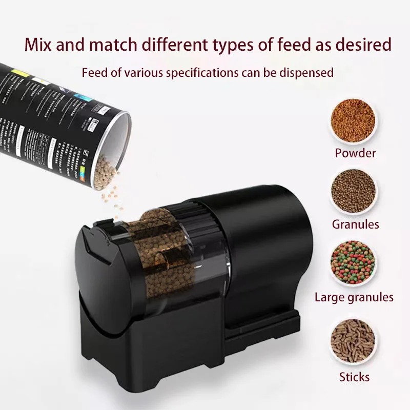 Кормушка для аквариума, интелл – обзор и цена Aquarium Fish Feeder Automatic