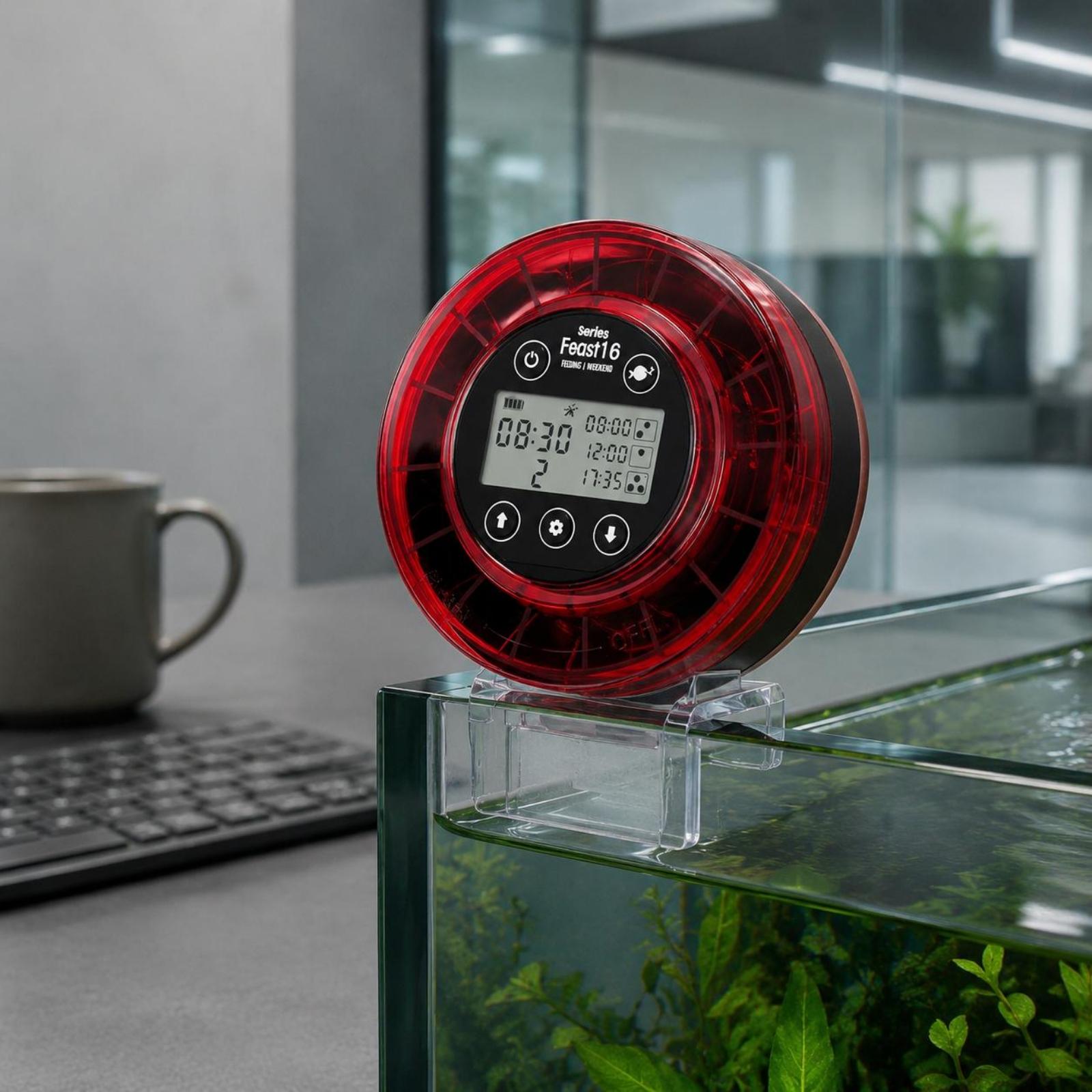 Автоматическая кормушка для ры – обзор и цена Aquarium Fish Feeder Automatic