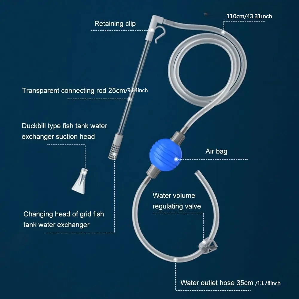 Водообменник для аквариума, оч – обзор и цена Aquarium Fish Tank Cleaner