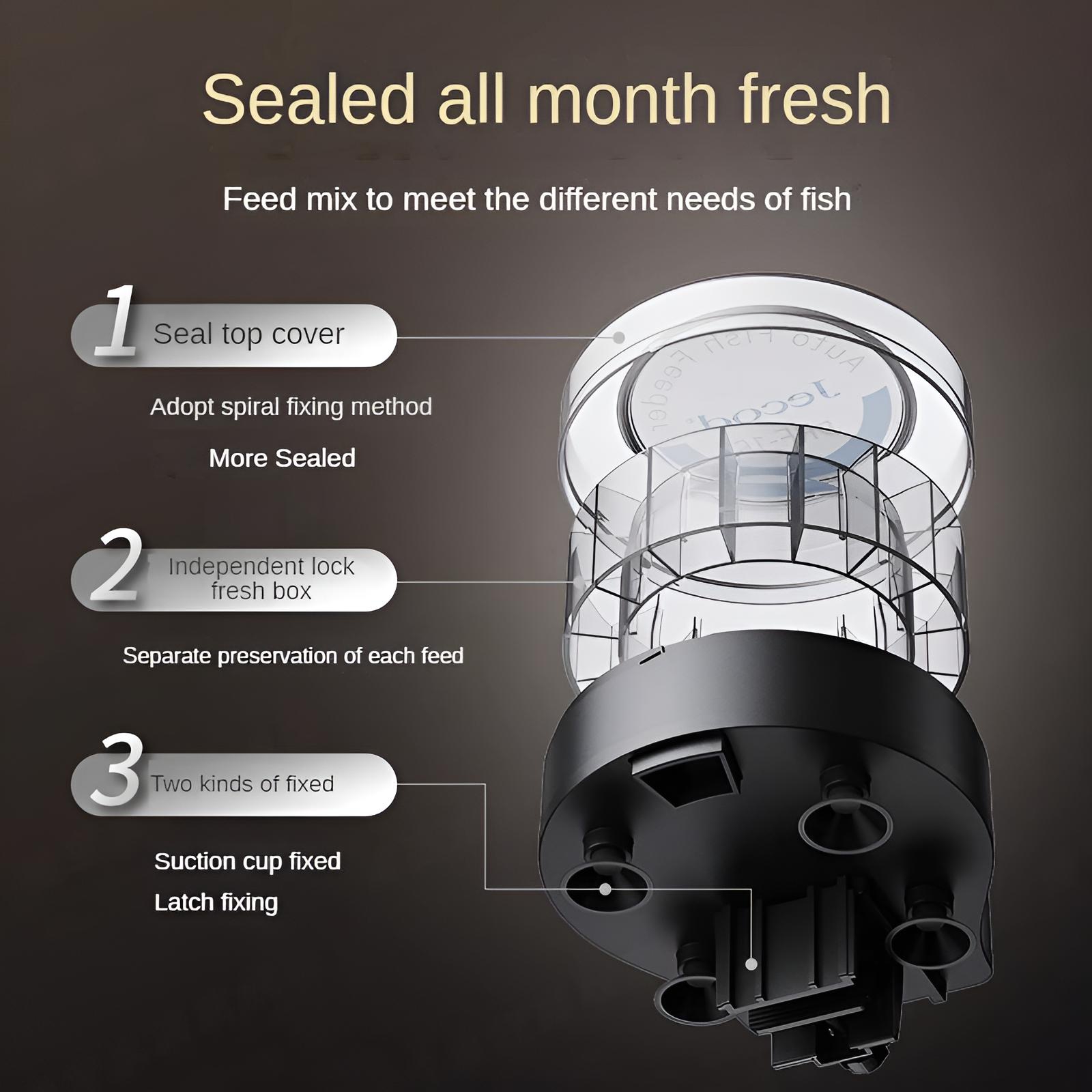 Автоматическая кормушка для ры – обзор и цена Aquarium Fish Feeder Automatic