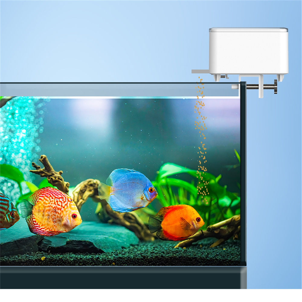 Умная автоматическая кормушка  – обзор и цена Aquarium Fish Feeder Automatic